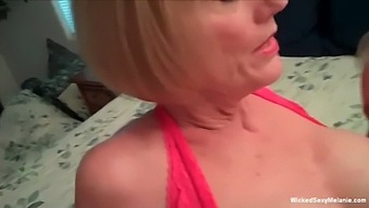 Blonde Granny'S Big Natural Tits Steal The Show In Classic Video