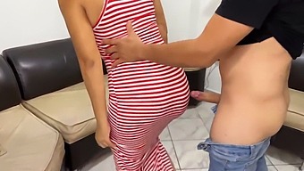 A Voyeur'S Delight: Watching My Stepmom In A Tight Dress And Showing Off Her Big Ass