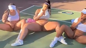 Ggg Tennis Player'S Intense Squirting Competition