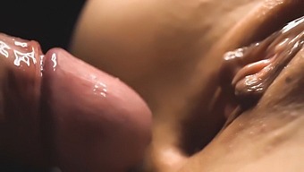 Close-Up Video Of Intense Pussy Fuck And Cum Inside