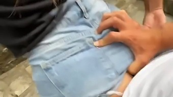 Amateur Teen Gets Caught Fucking In A Public Place