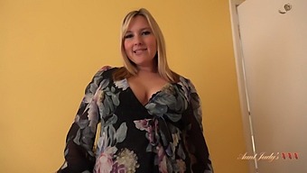 Cheer Up Your Busty Landlady In This British Pov