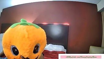 Honey Cosplay Room Featuring Mr.Pumpkin And The Princess In Part One