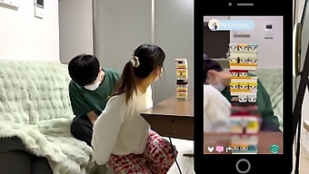 Verified Amateur With Big Tits Gets Off On Japanese Live Streaming Website
