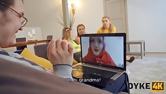 Lesbian Video At Its Finest - Celebrating The Top Grandson