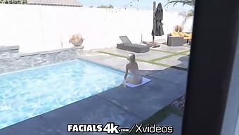 Two Men Climax On Maria Anjel'S Face In High Definition