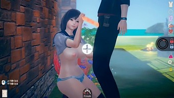 Experience The Ultimate In Erotic Pleasure With This Ai-Assisted Video Featuring A Mechanical And Emotionless Woman. Watch As She Showcases Her Huge Breasts And Naughty Behavior In A Real 3dcg Erotic Game. Get Ready For Some Intense Japanese-Inspired Action With This Cute And Curvaceous Brunette.