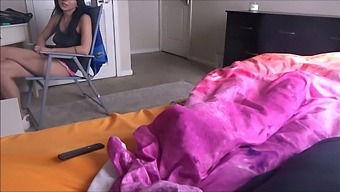 Pov Video Of Stepsisters Bonding Over Sensual Massage