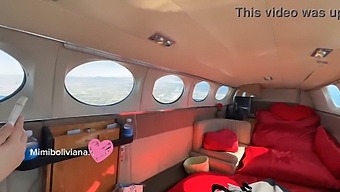 Jack Rippher And His Partner Indulge In Intimate Activities At High Altitude Aboard A Private Jet, Offering A Breathtaking View Of Las Vegas, While Showcasing His Impressive 11-Inch Bbc.