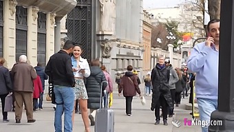 Nuria Millan, An Amateur Beauty, Enjoys Finding Strangers On The Street For Passionate Encounters