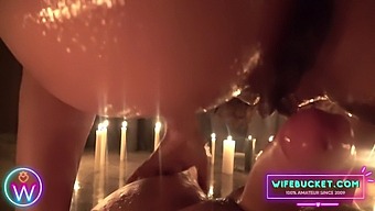Arousing Pov Experience Of A Milf Threesome On Valentine'S Day