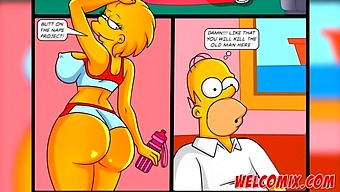 The Top-Rated Butt Moments From The Simpsons! A Pornographic Compilation!