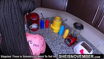 Stepmom Craves Hardcore Sex Before She Goes Home