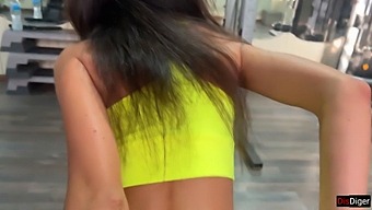 Katty'S First Gym Workout Turns Into A Steamy Encounter With Her Trainer