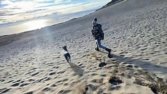 Amateur Couple Gets Wild On The Alaska Sand Dunes