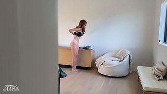 Redhead Milf Disobeys And Has Sex In The House While The Mom Is Away