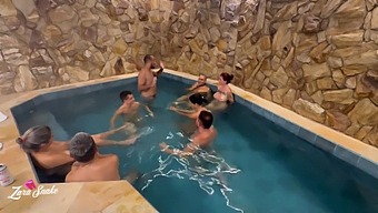 We Rented A Motel Room With Our Friends And Had A Great Time Before Engaging In Passionate Sex, Captured In Red And Sheer