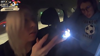 Nashidni Hd Video Features Kira Viburn And Emma Korti Getting Pulled Over By The Traffic Police And Performing A Public Threesome In A Car. The Video Includes Various Angles And Close-Ups Of The Oral Sex Scenes.