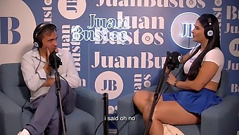 Salome Gil'S Intimate Area Penetrated Vigorously By Attractive Midget Juan Bustos In Podcast
