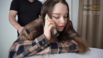 Hd Video Of A Russian Girl Getting Fucked By Her Stepbrother While On The Phone