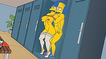 Marge'S Anal Pleasure: Cartoon Housewife Moans In Ecstasy During Hot Creampie